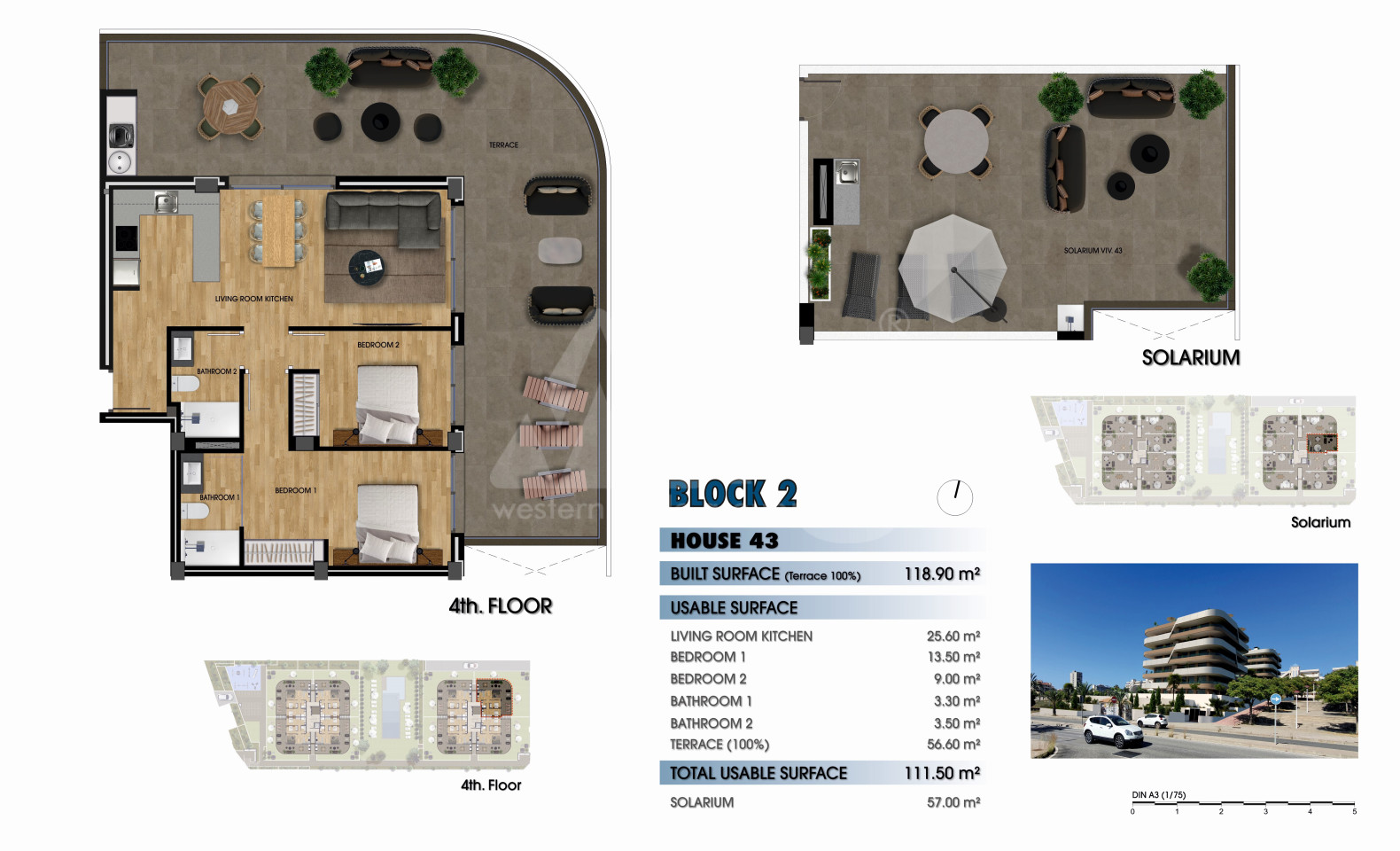 Apartament cu 2 dormitoare în Arenales del Sol - GM52415 - 1