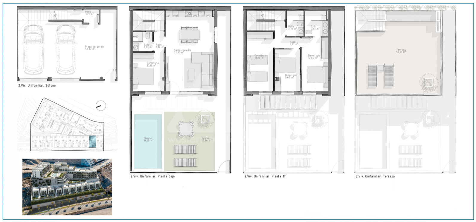 4 Schlafzimmer Villa in Aguilas - WD52463 - 1