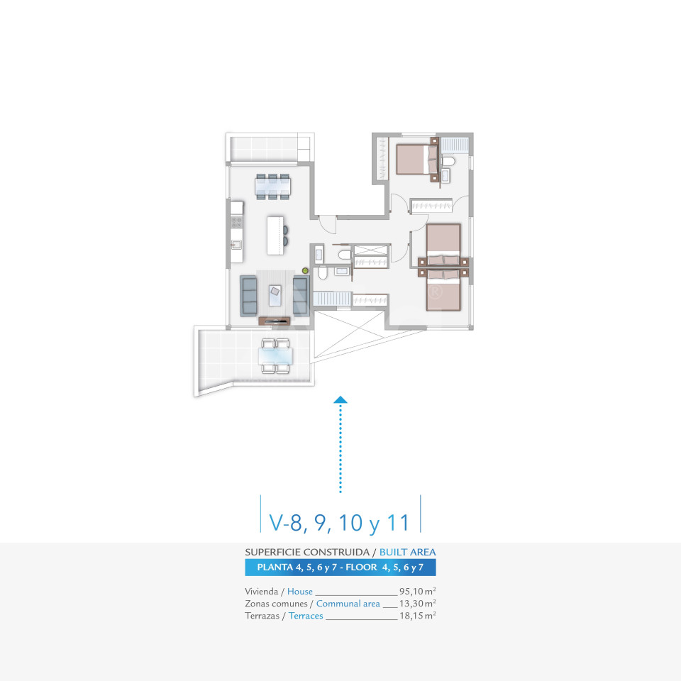 3 ložnice Apartmán v Guardamar del Segura - RK52733 - 1