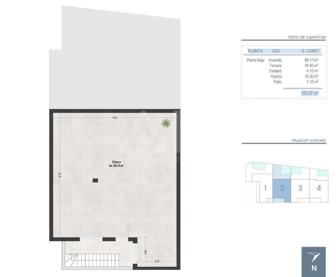 Bungalow w San Pedro del Pinatar, 3 sypialnie - WHG52758 - Zdjęcie 2