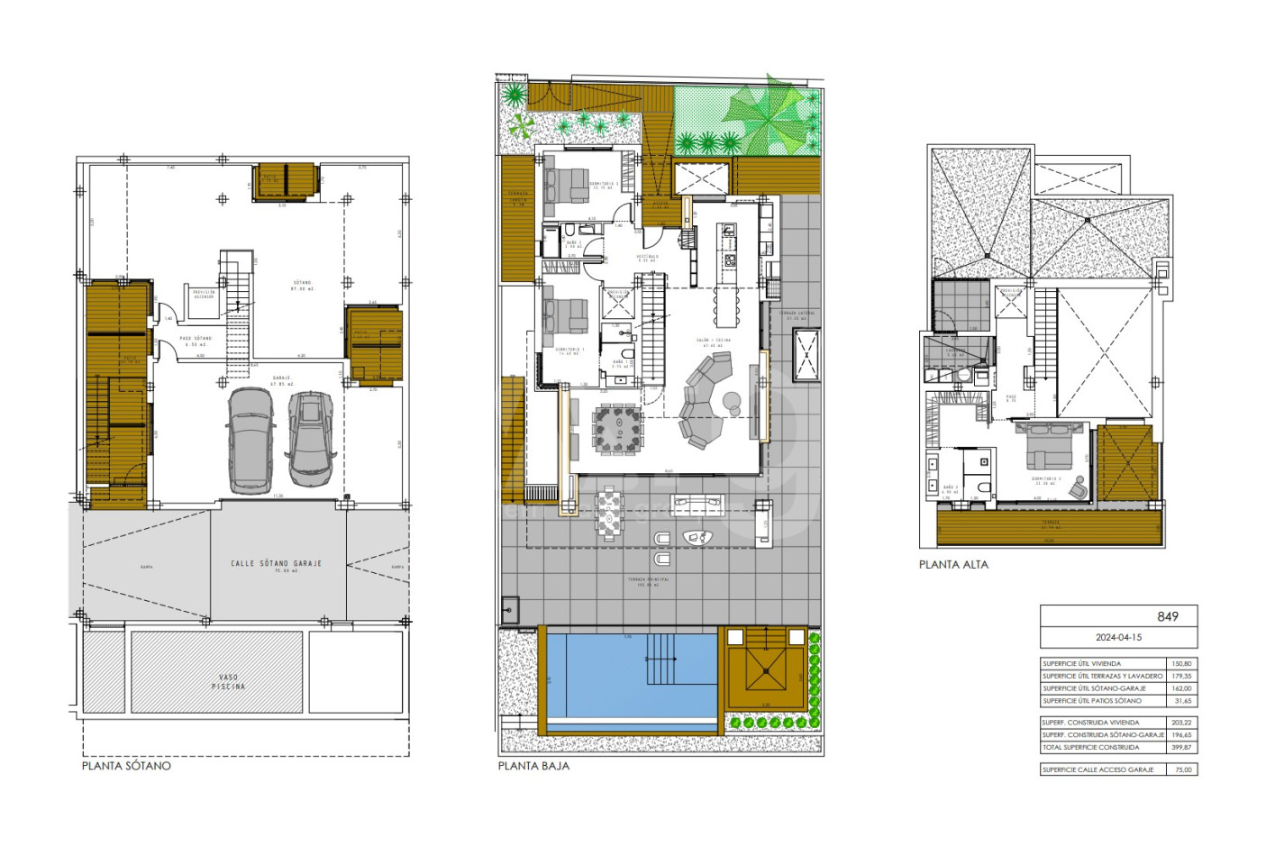 Villa de 3 habitaciones en Algorfa - TRI52772 - 1