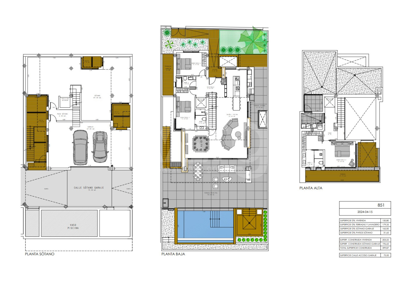 3 Schlafzimmer Villa in Algorfa - TRI52773 - 1