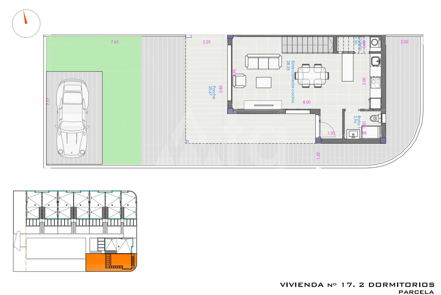 Casă Duplex cu 3 dormitoare în Villamartin - IV53877 - 1