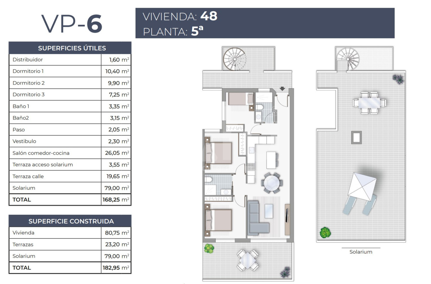 3 bedroom Apartment in Torrevieja - TR53986 - 1