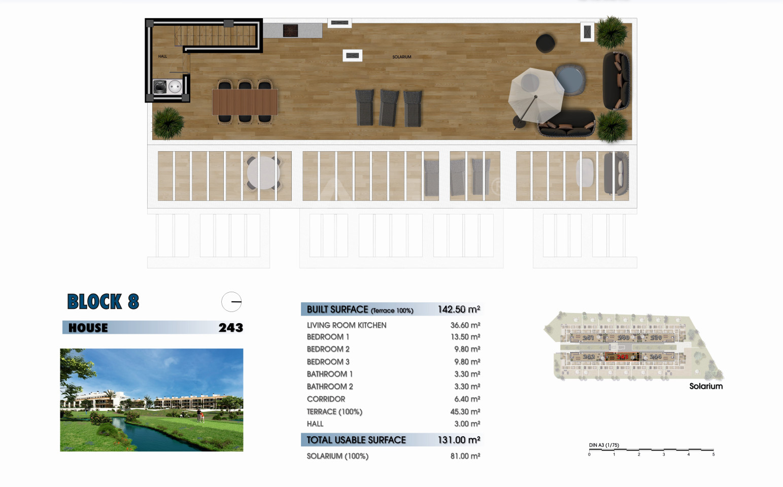 Penthouse de 3 chambres à Los Alcázares - GM54353 - 2