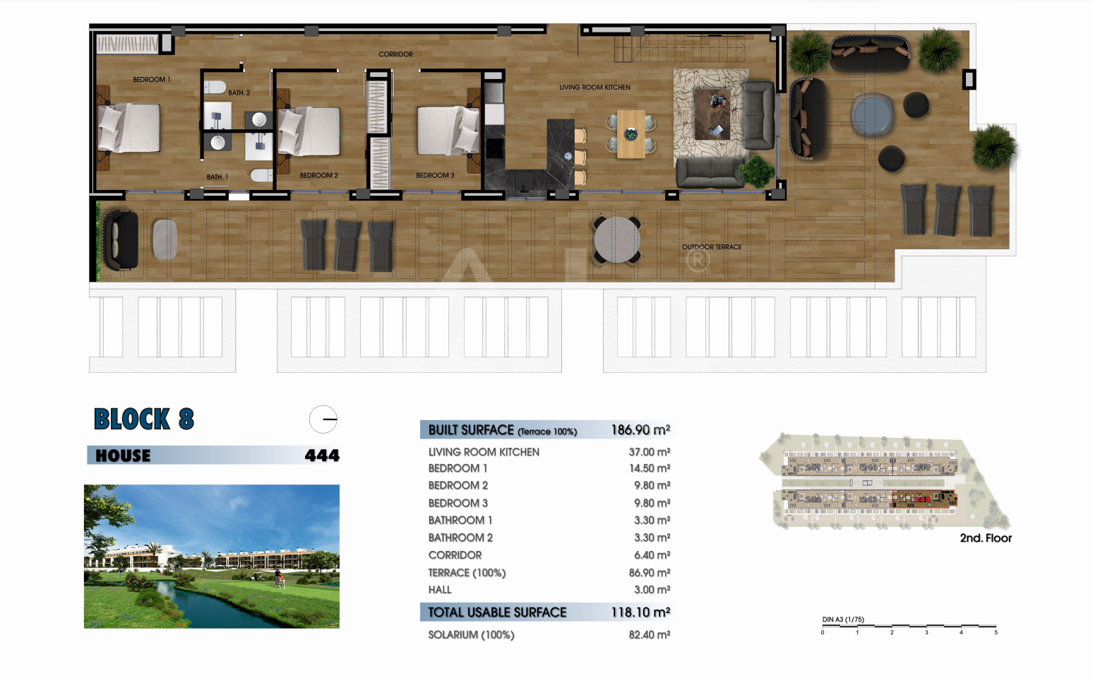 Ático de 3 habitaciones en Los Alcázares - GM54355 - 1