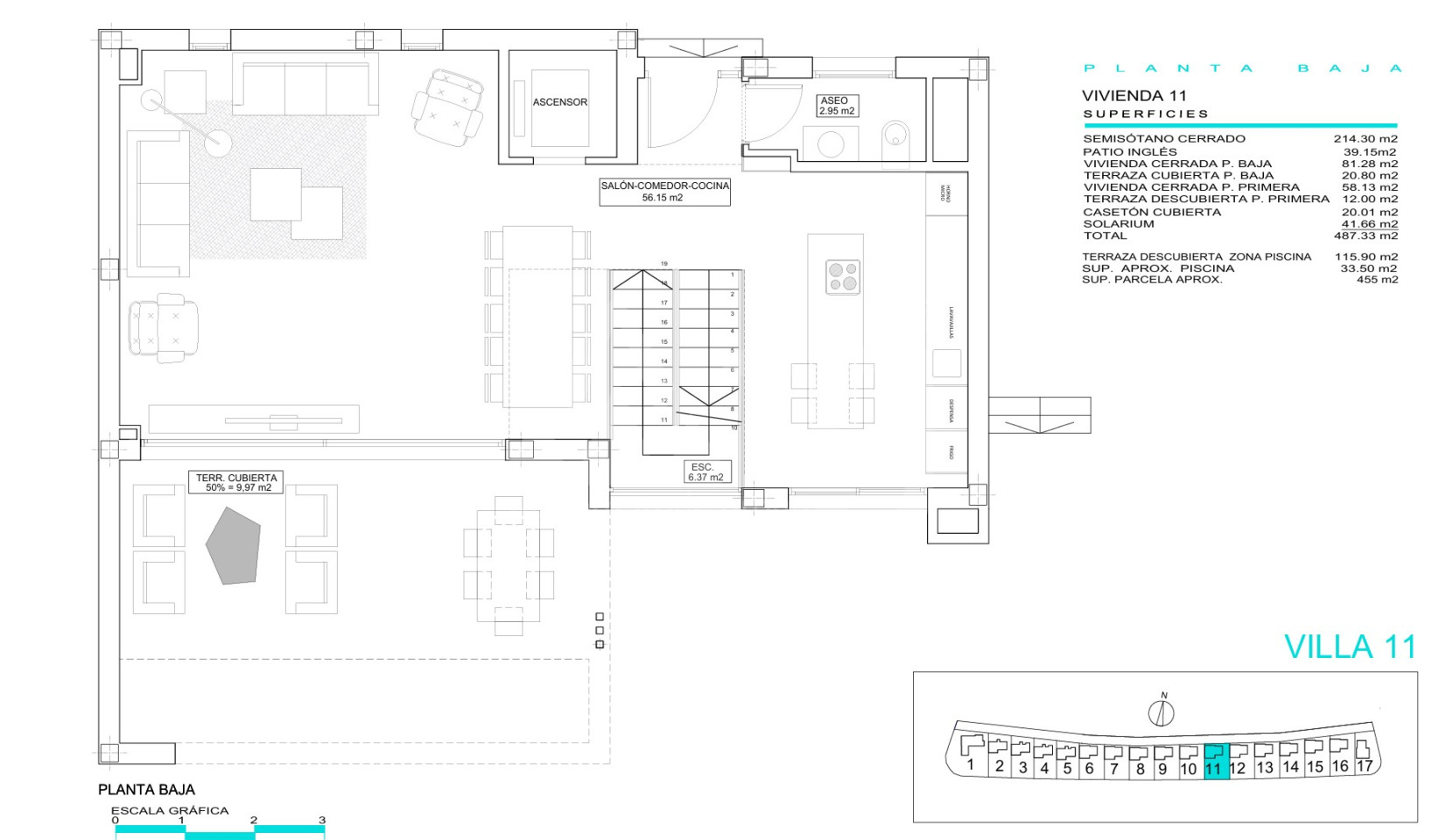 4 bedroom Villa in Finestrat - CG54356 - Photo 3