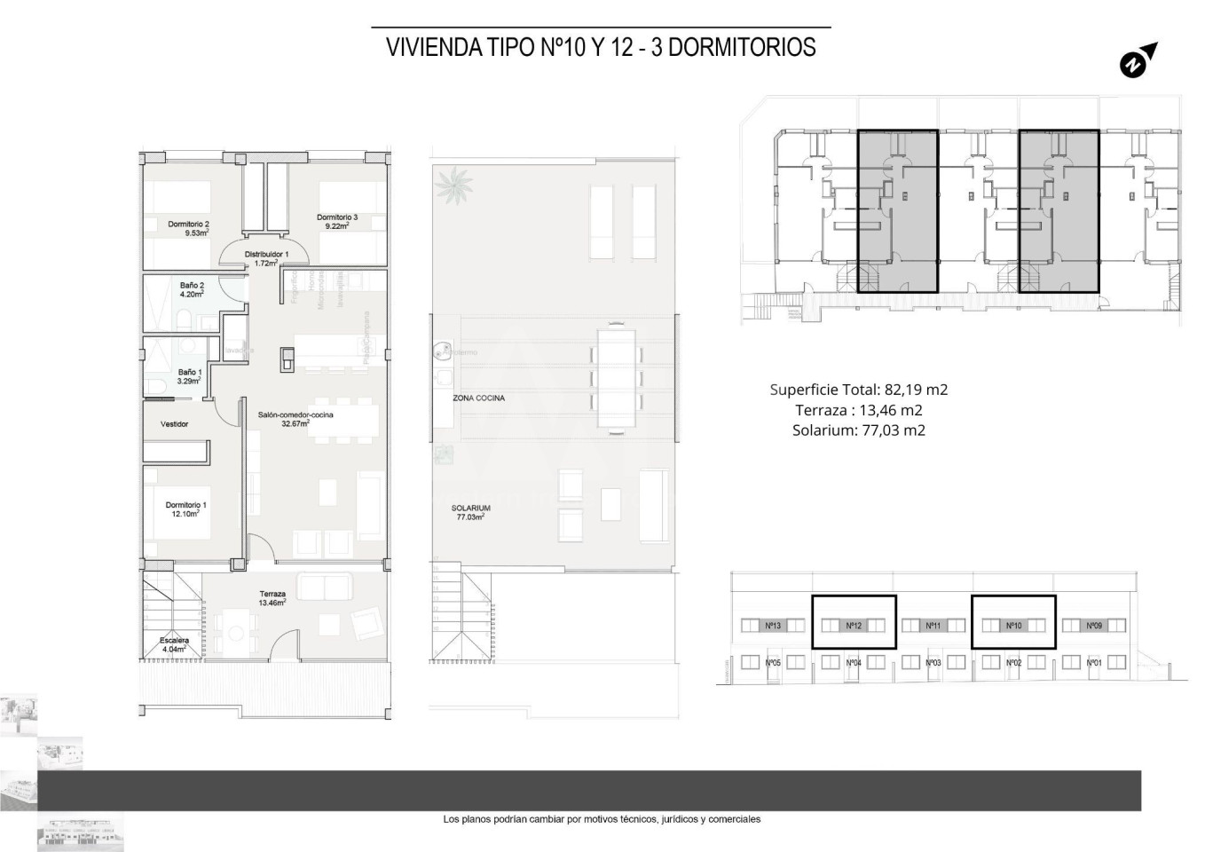 Bungalow de 3 habitaciones en Pilar de la Horadada - WD54366 - 1