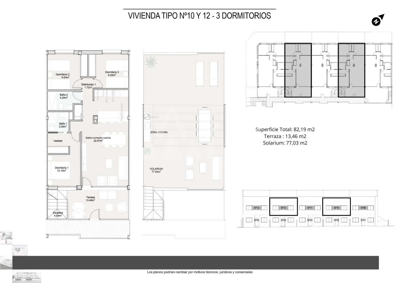 3 Schlafzimmer Bungalow in Pilar de la Horadada - WD54368 - 1