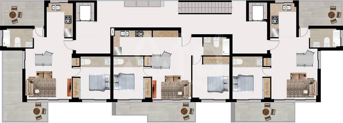 2 bedroom Penthouse in Finestrat - OKK1116349 - 1