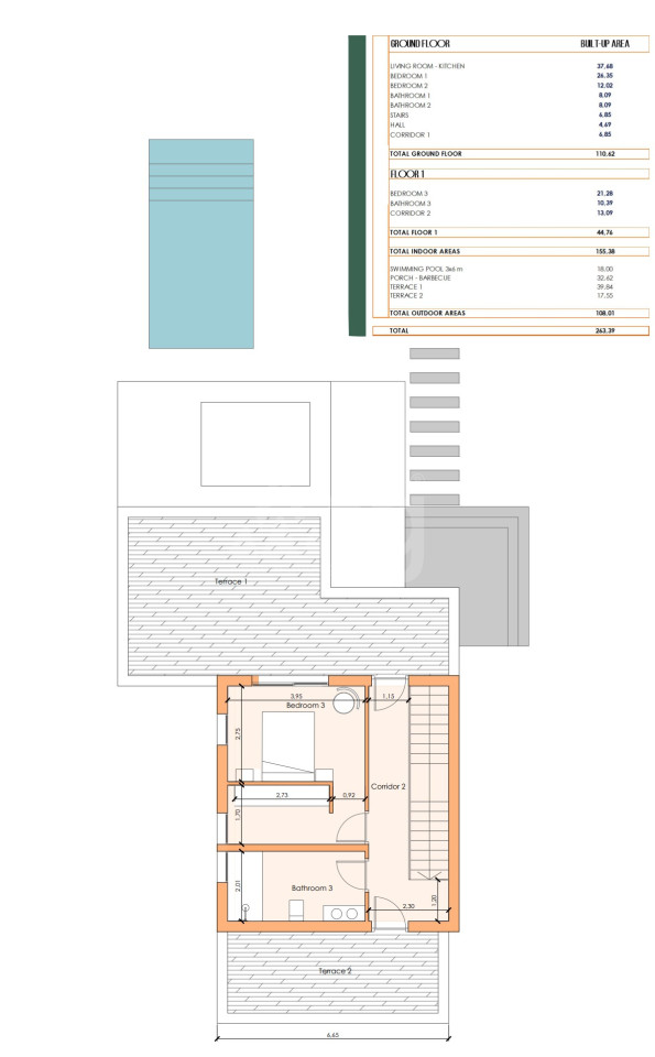 Villa de 3 habitaciones en El Caracolero - THE54717 - 3