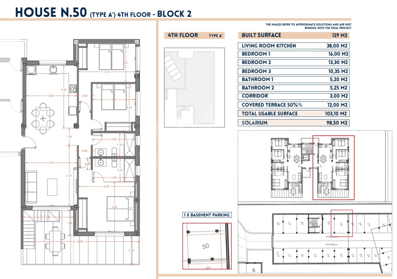 3 Schlafzimmer Penthouse-Wohnung in San Javier - GM54797 - 1