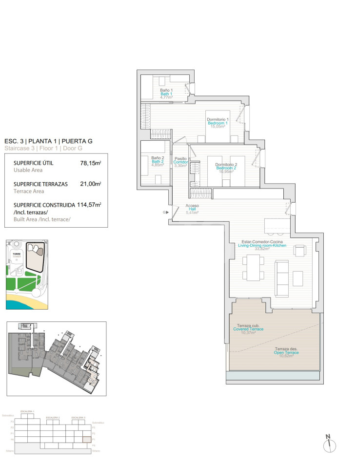2 Schlafzimmer Appartement in Villajoyosa - QUA55103 - 1