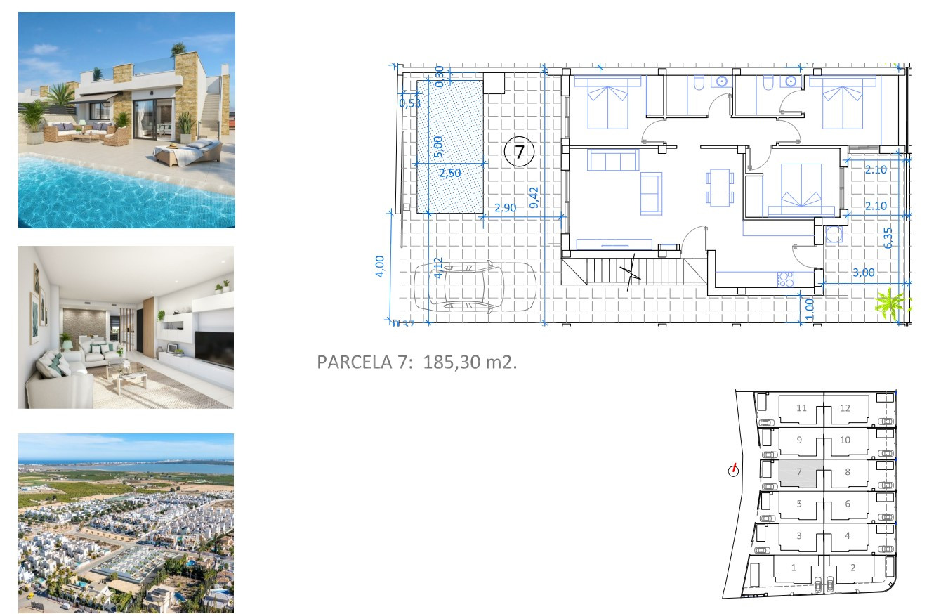 Villa de 3 chambres à Ciudad Quesada - RIK55350 - 1