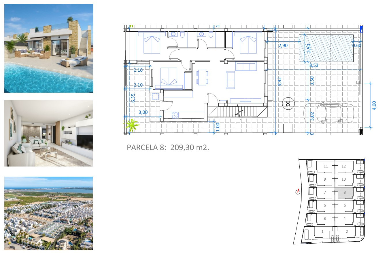 Villa de 3 habitaciones en Ciudad Quesada - RIK55351 - 1