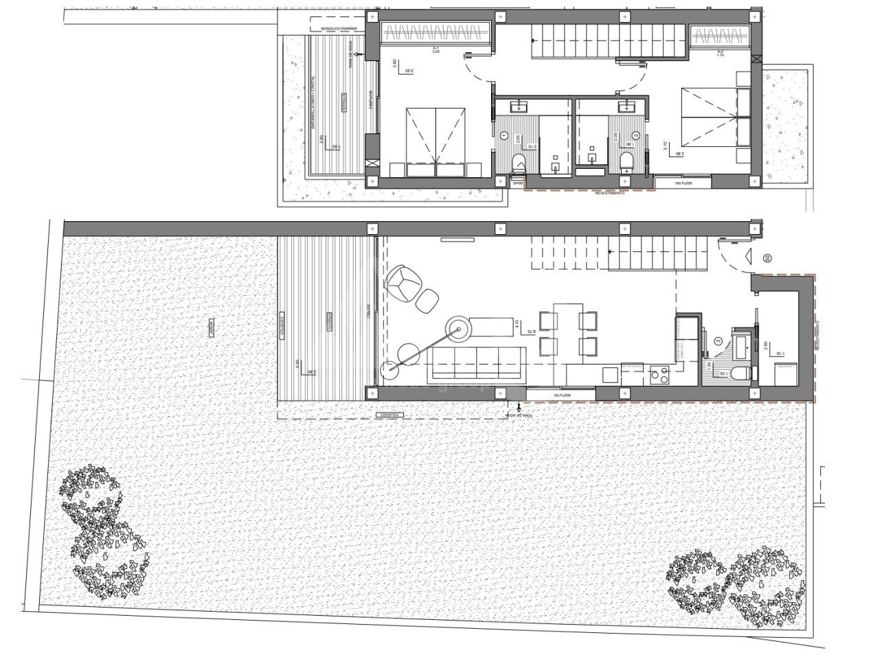 2 Schlafzimmer Doppelhaus in Cumbre del Sol - VAP55425 - 1