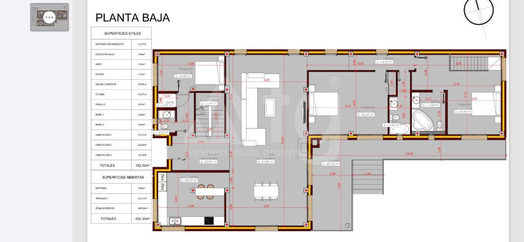 5 bedroom Villa in La Mata - CBH55827 - 2