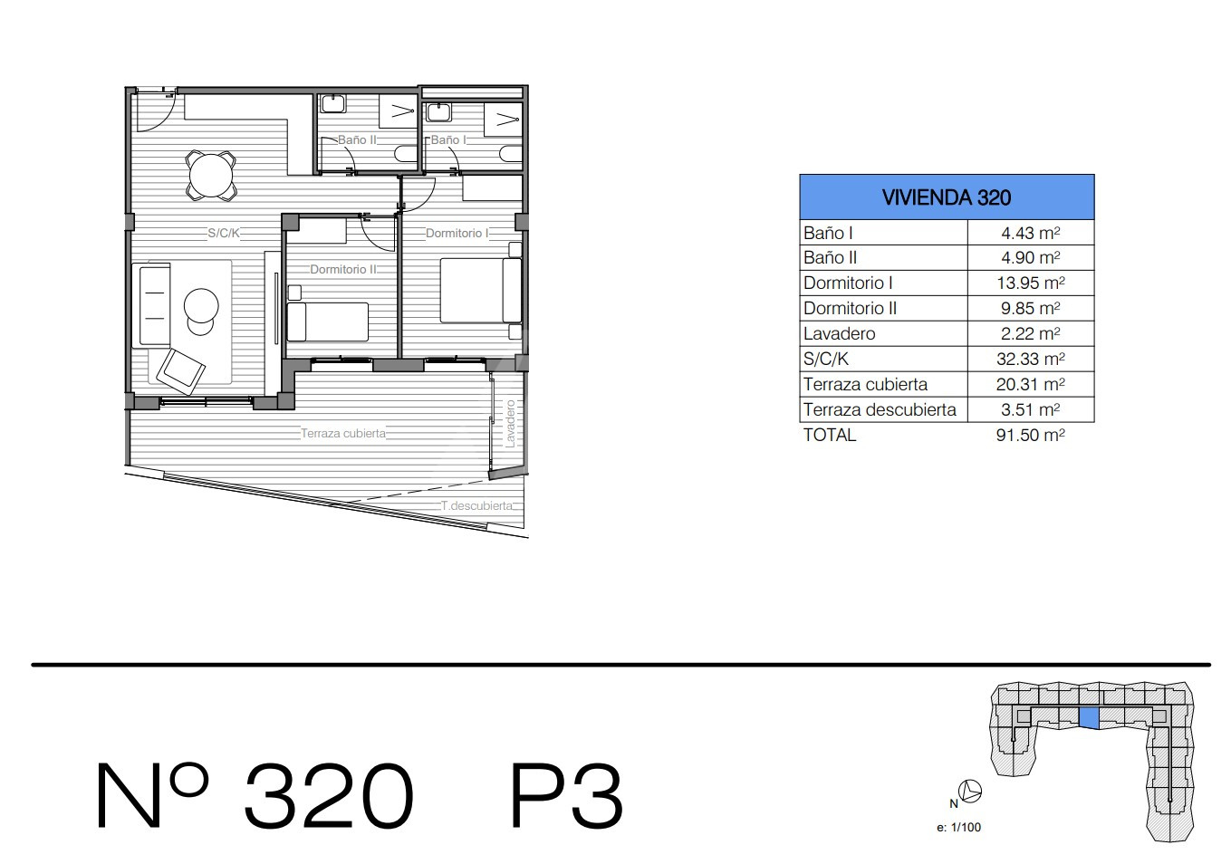 Apartamento de 2 habitaciones en San Miguel de Salinas - SR56433 - 1