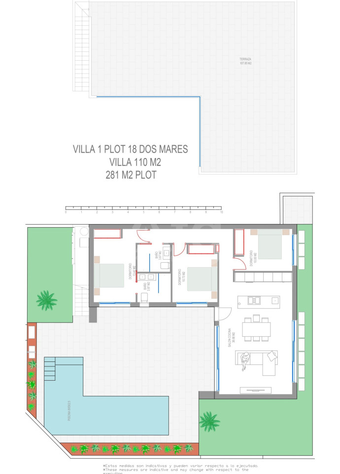 3 Schlafzimmer Villa in San Javier - EF56615 - 1