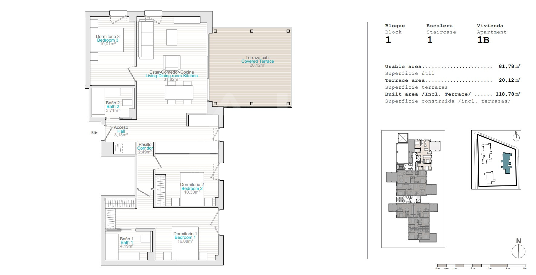 3 bedroom Apartment in El Verger - QUA56853 - 1