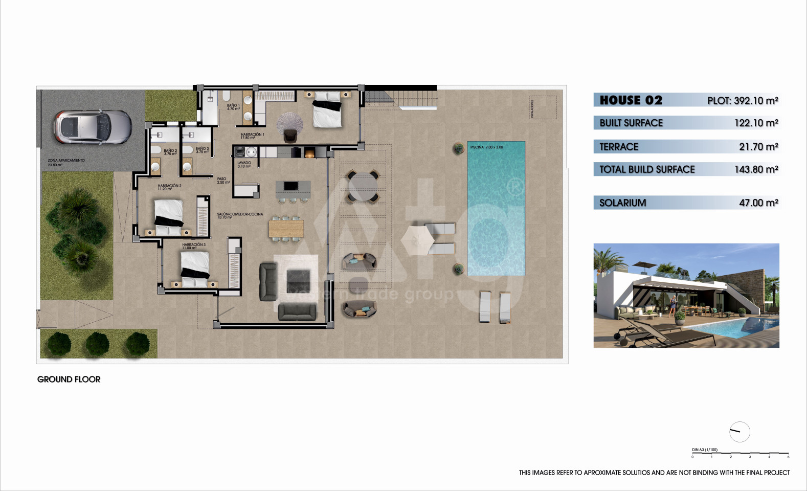 3 bedroom Villa in Mutxamel - GM57283 - 1