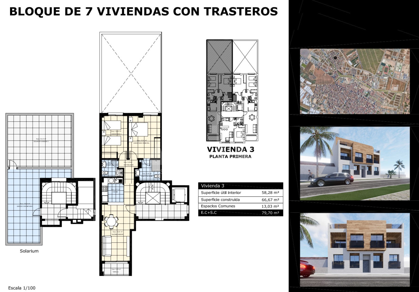 Апартаменты в Пилар де ла Орадада, 2 спальни - RLG57287 - 1