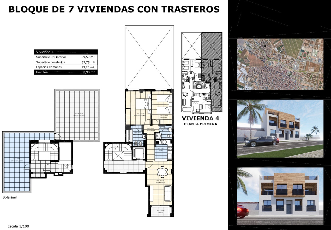 Апартаменты в Пилар де ла Орадада, 2 спальни - RLG57288 - 1