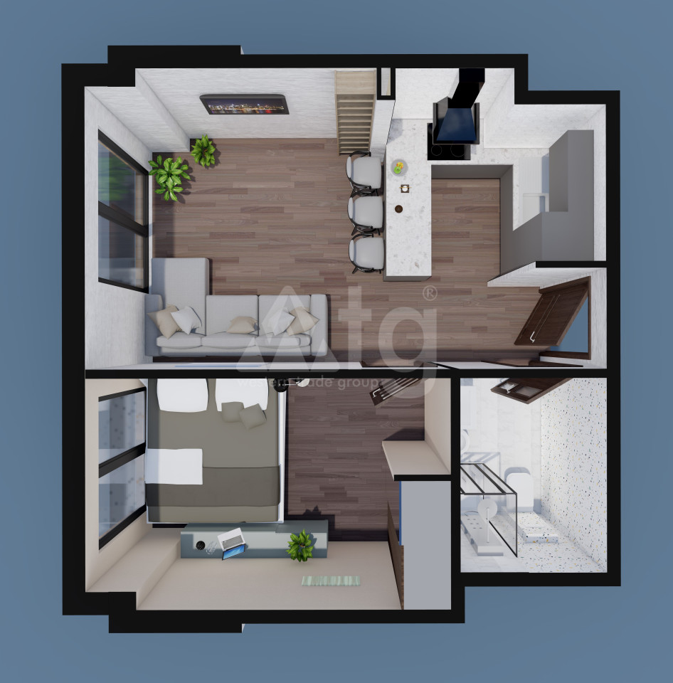 Apartament cu 1 dormitor în Pilar de la Horadada - RLG57289 - 2