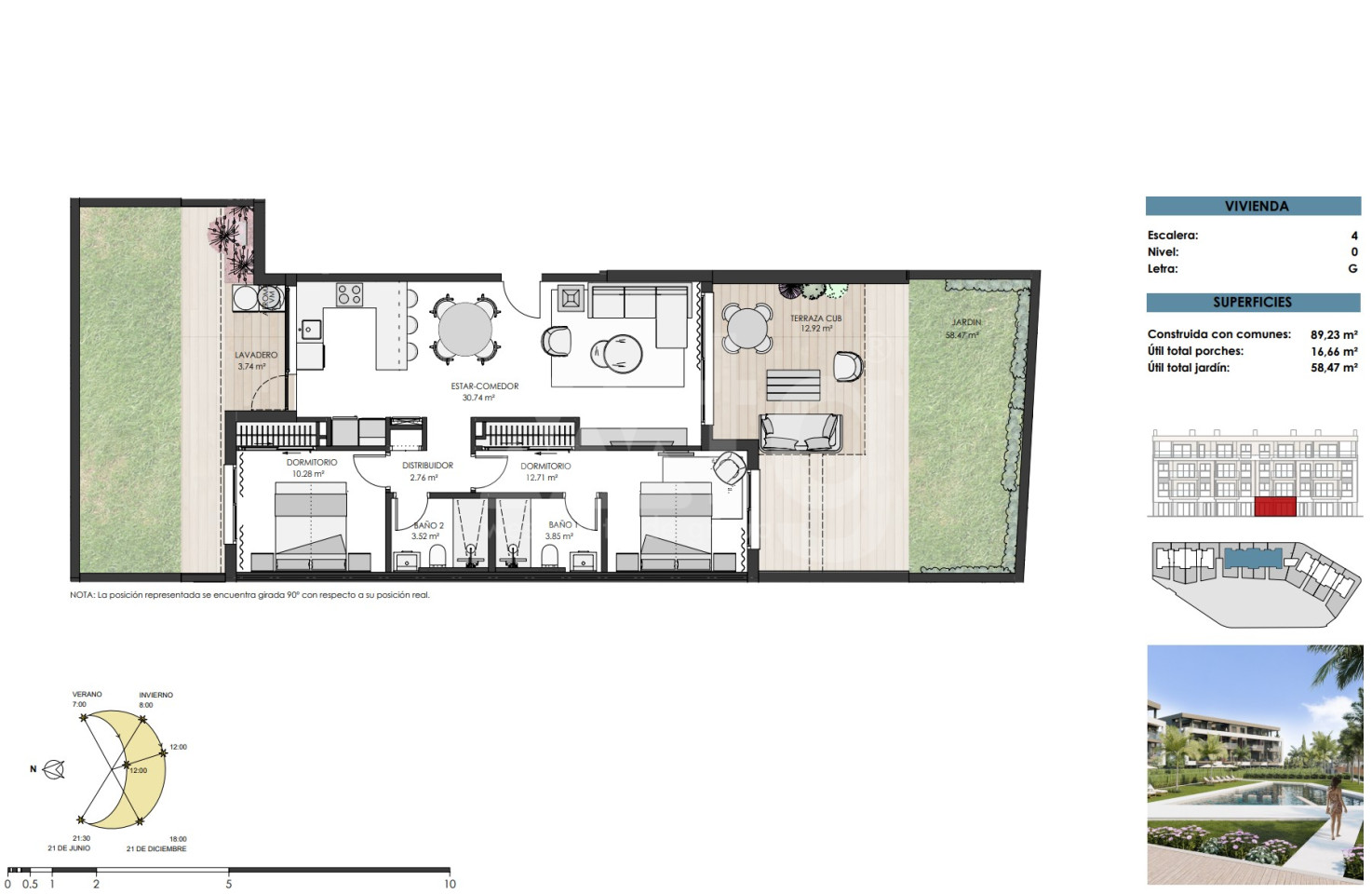 2 bedroom Apartment in Santa Rosalia - TN57460 - 1