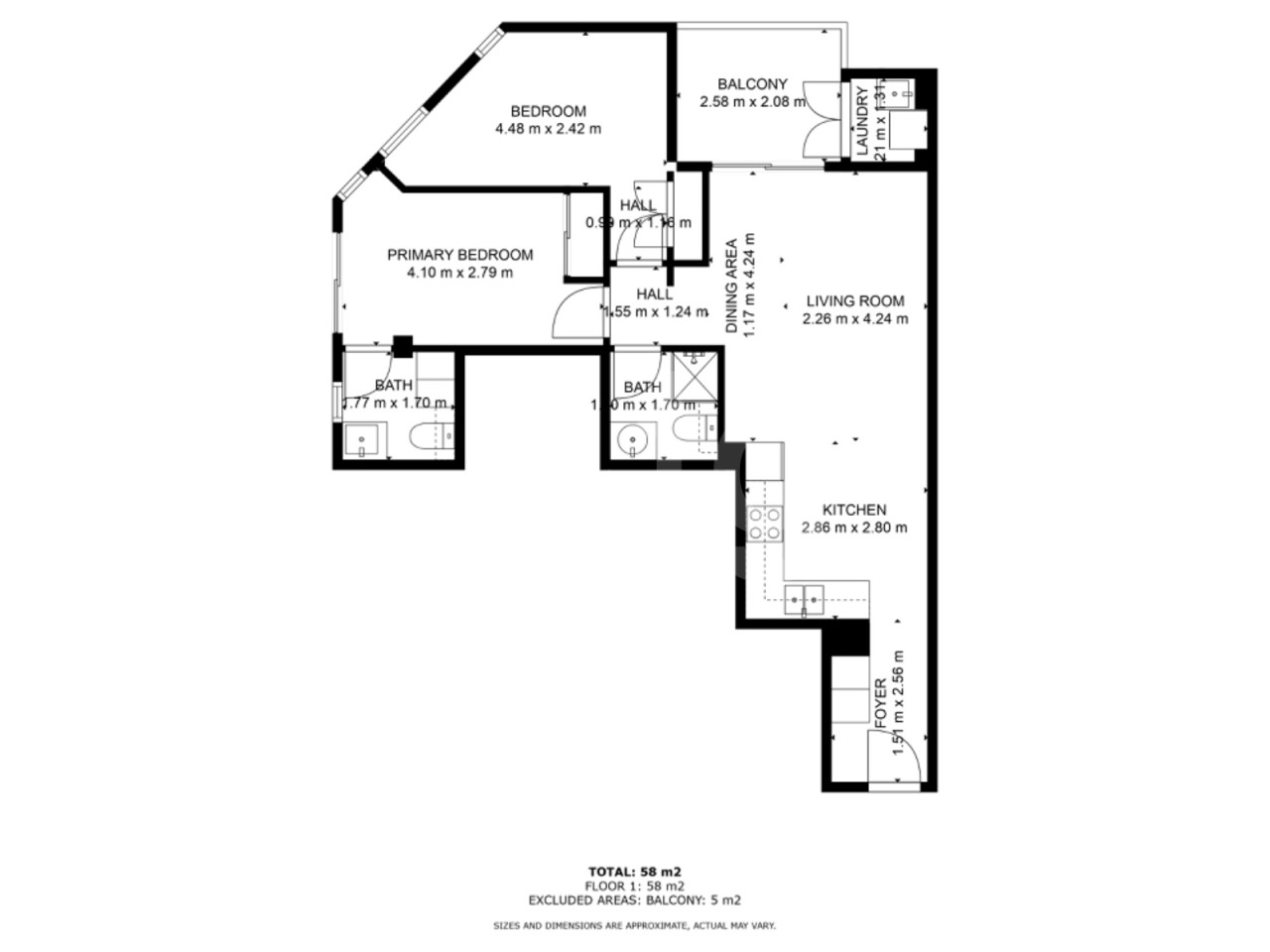 Apartamento de 2 habitaciones en La Mata - CBB57606 - 1