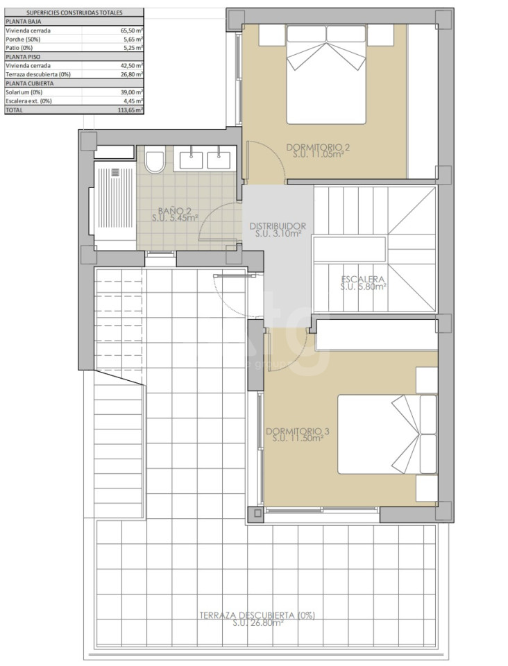 Townhouse cu 3 dormitoare în Rojales - SLR57647 - 1