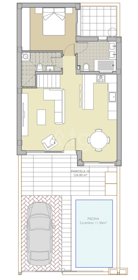 Townhouse de 3 chambres à Rojales - SLR57647 - 1