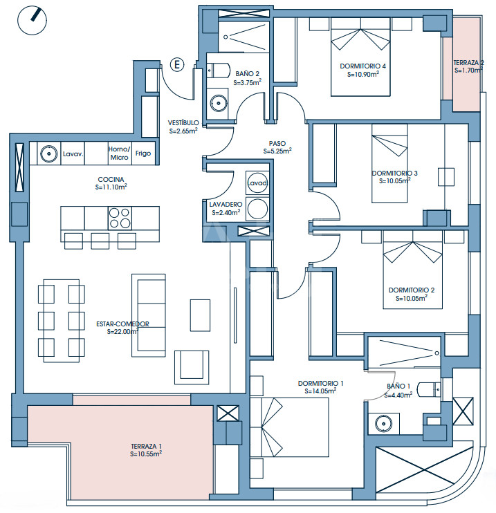 4 bedroom Apartment in Murcia - UPP58140 - 1