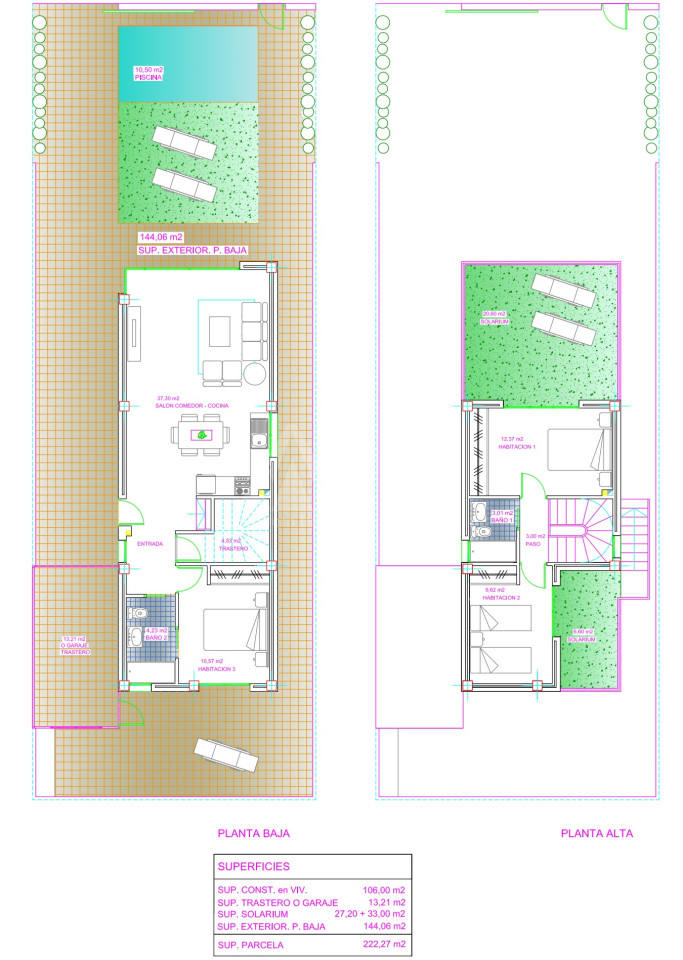 Villa de 3 habitaciones en Los Alcázares - NGI58191 - Foto 1
