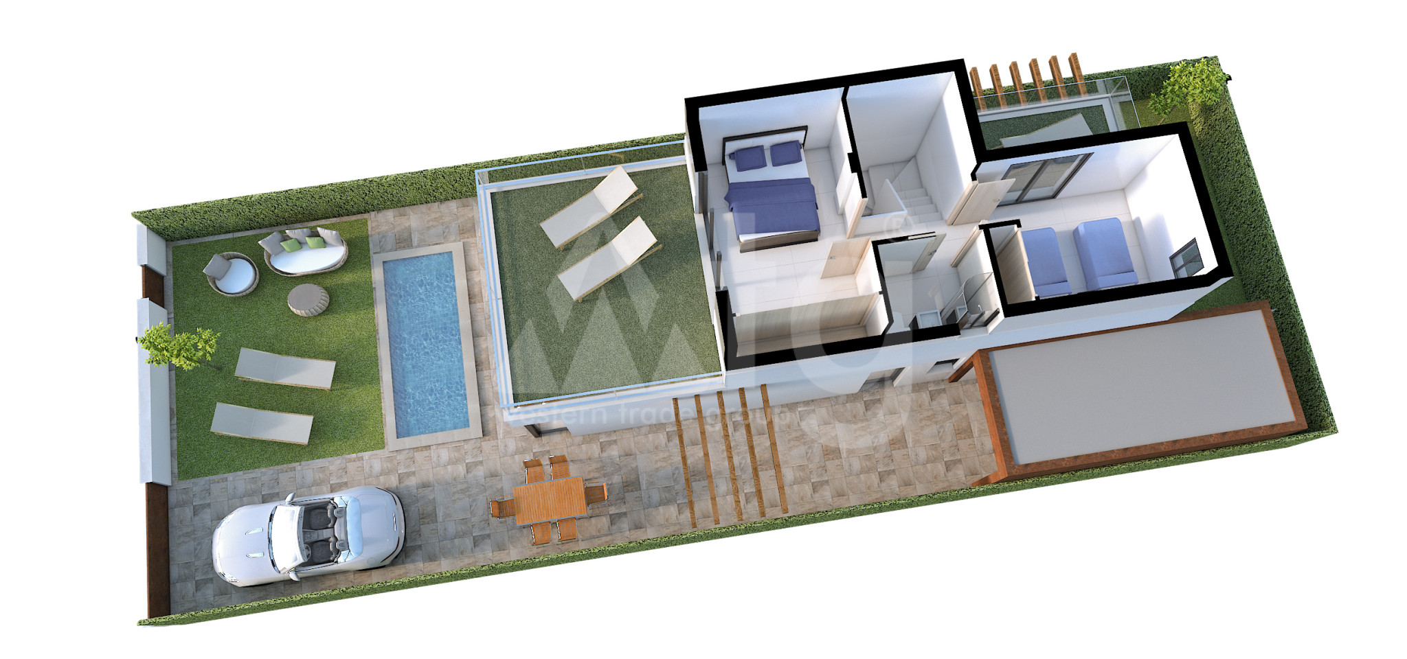 Villa de 3 habitaciones en Los Alcázares - NGI58191 - Foto 4