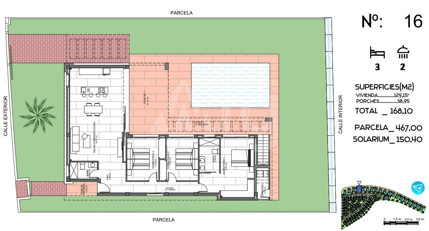 Villa de 3 chambres à Algorfa - CN58617 - 1