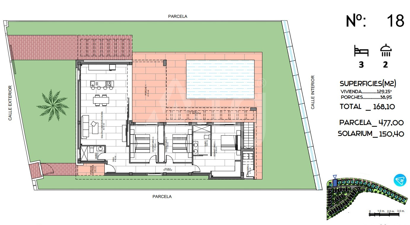 3 Schlafzimmer Villa in Algorfa - CN58619 - 1