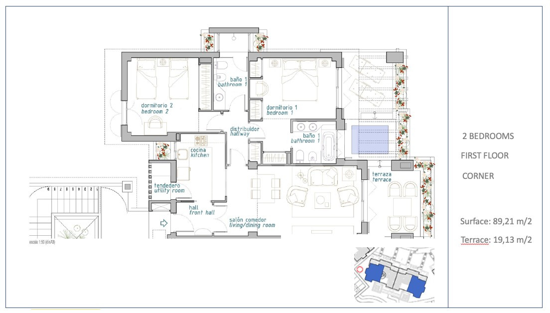 Apartamento de 2 habitaciones en Fuente Alamo - VVZ58913 - 1