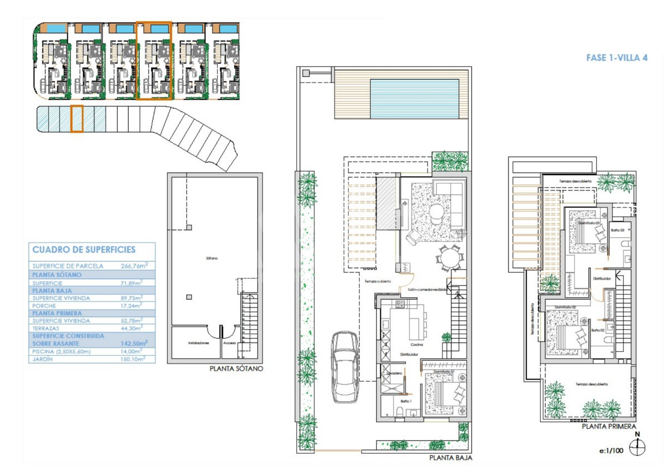 3 Schlafzimmer Villa in Santa Rosalia - OI58921 - 1