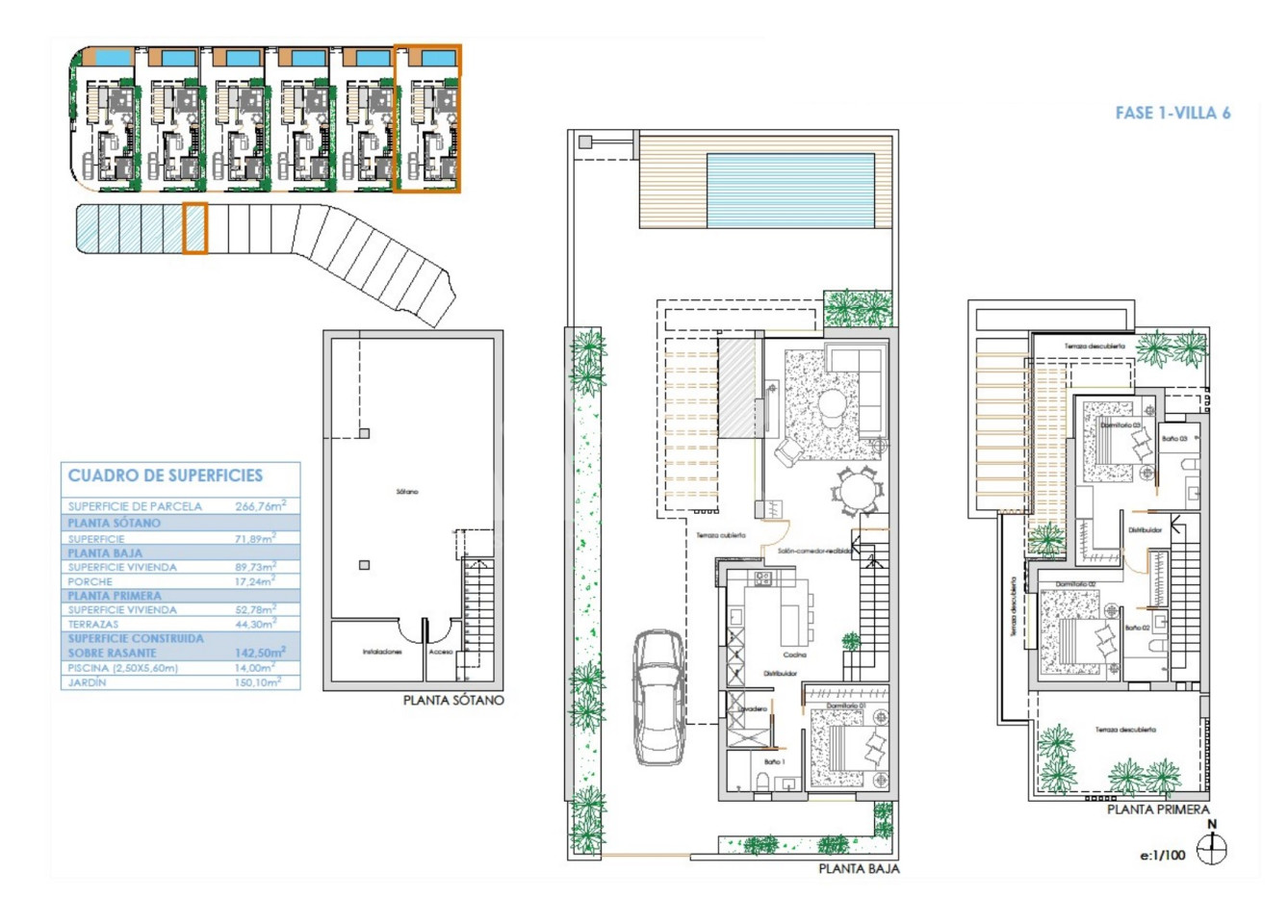 Villa de 3 habitaciones en Santa Rosalia - OI58923 - 1