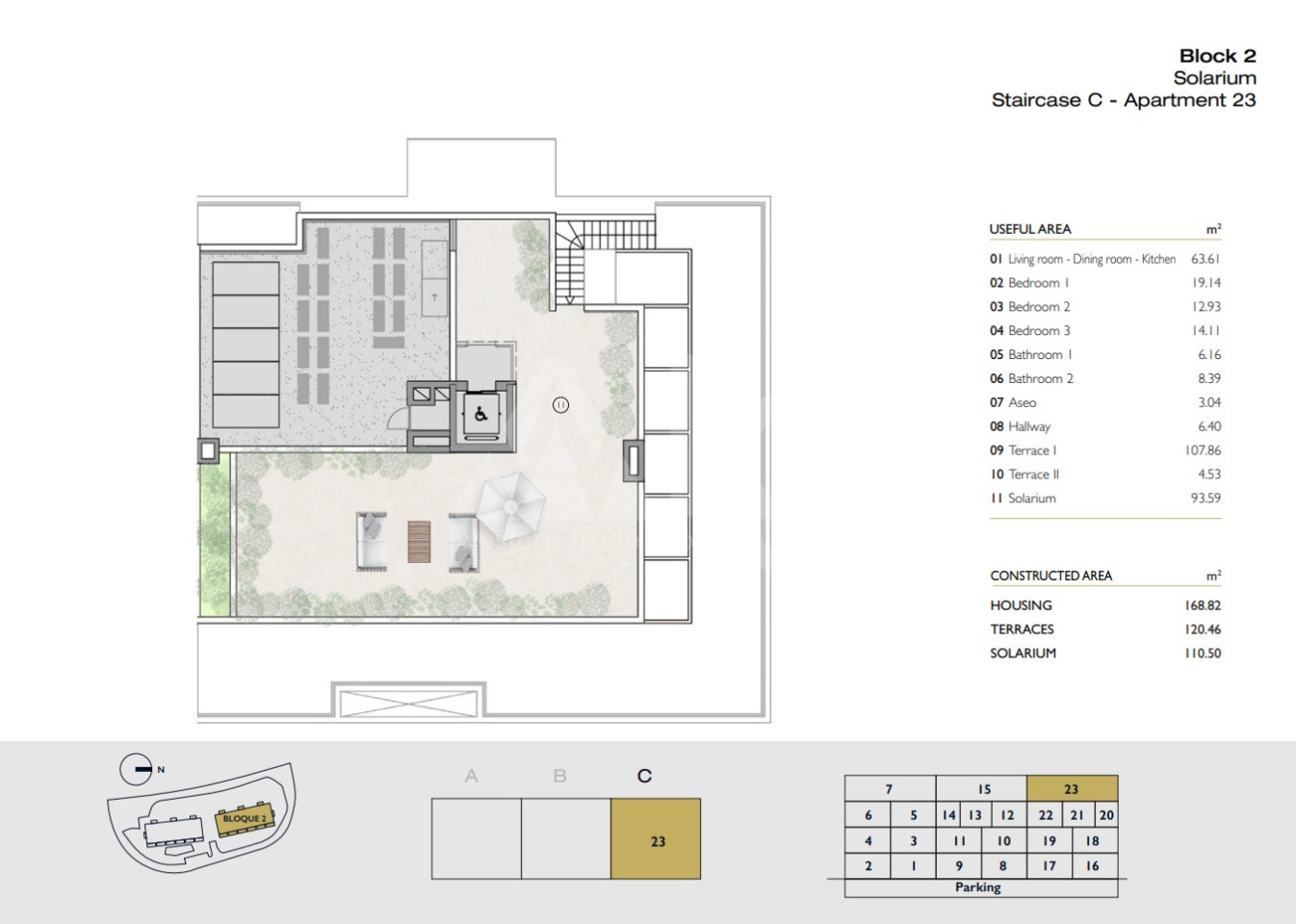 Ático de 3 habitaciones en Las Colinas - LCG59225 - 2