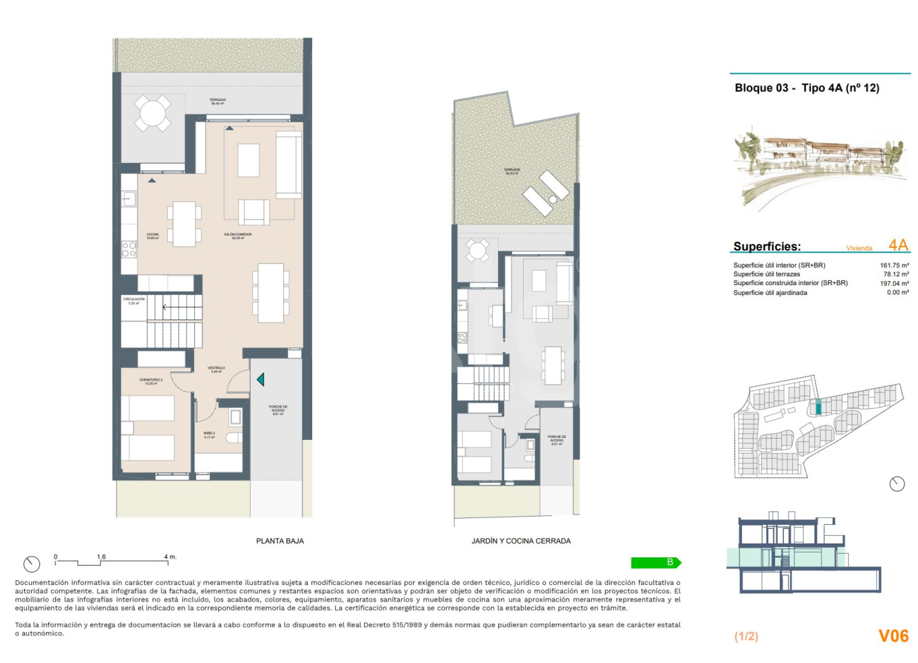 Adosado de 4 habitaciones en Alicante - AEH59339 - 1