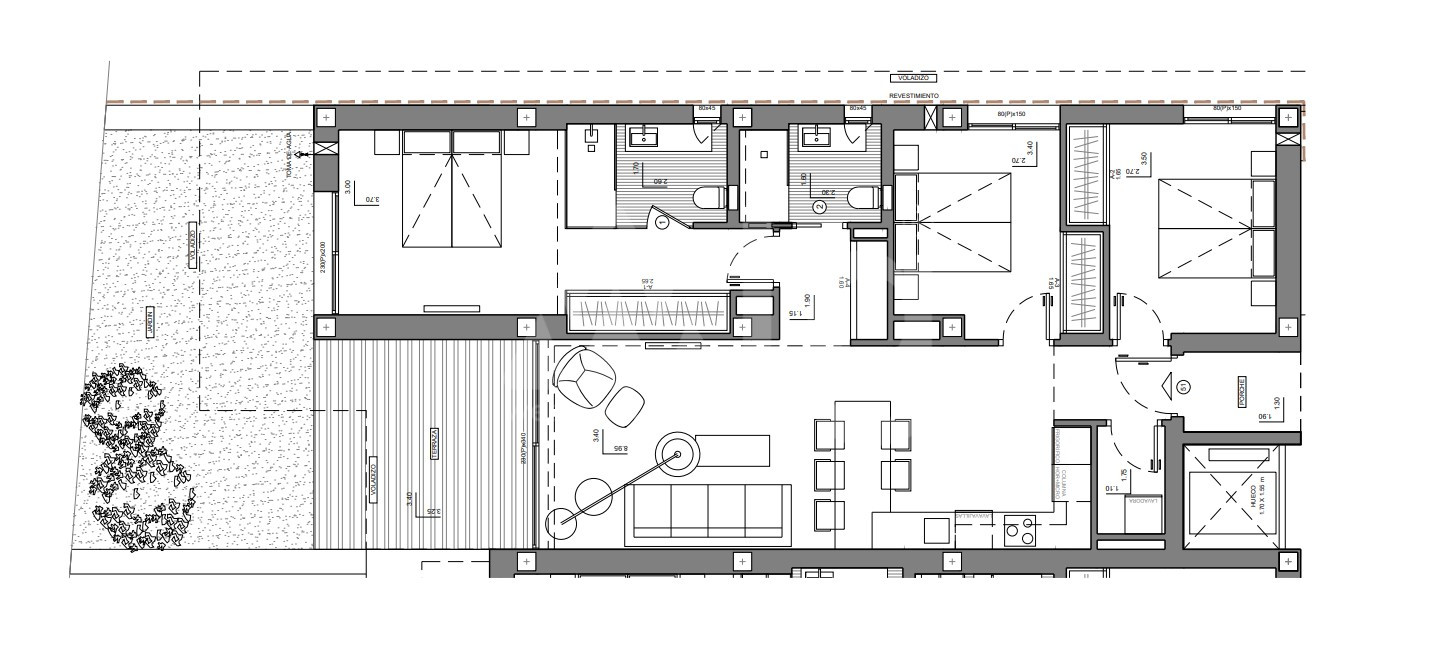 Appartement de 3 chambres à Cumbre del Sol - VAP59700 - 1