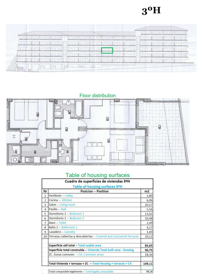 2 Schlafzimmer Appartement in Relleu - INM59735 - 1