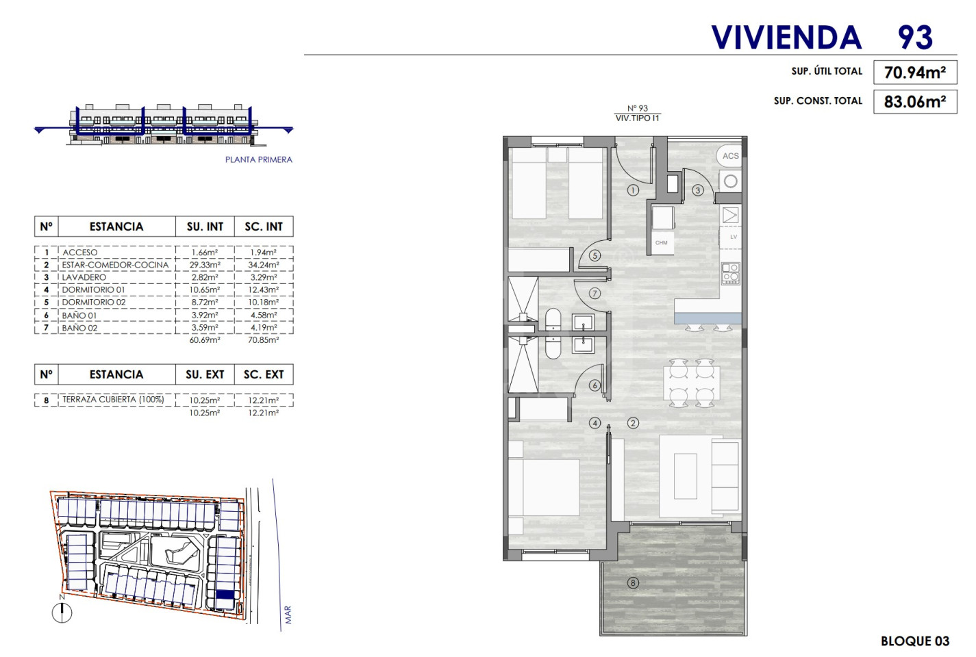 2 ložnice Apartmán v Gran Alacant - GD60097 - 1