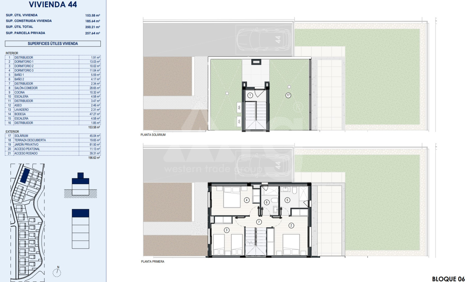 Adosado de 3 habitaciones en Finestrat - GD60262 - 2