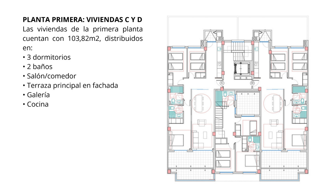 Appartement de 3 chambres à Benejuzar - AM60366 - 1