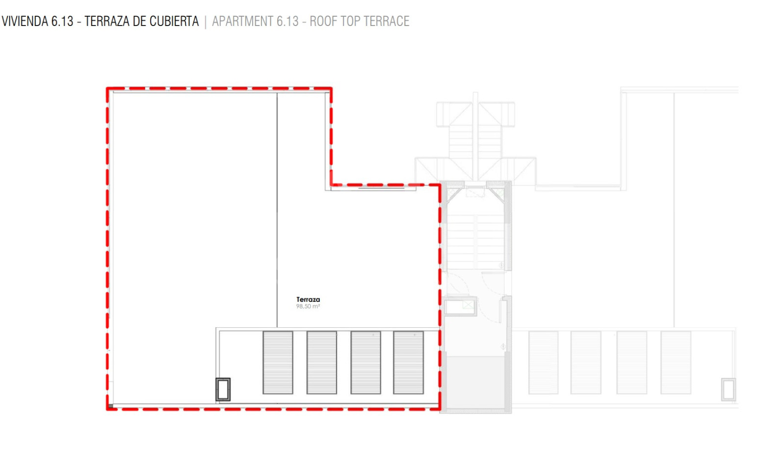 Penthouse w Oliva, 2 sypialnie - SHS60380 - 2