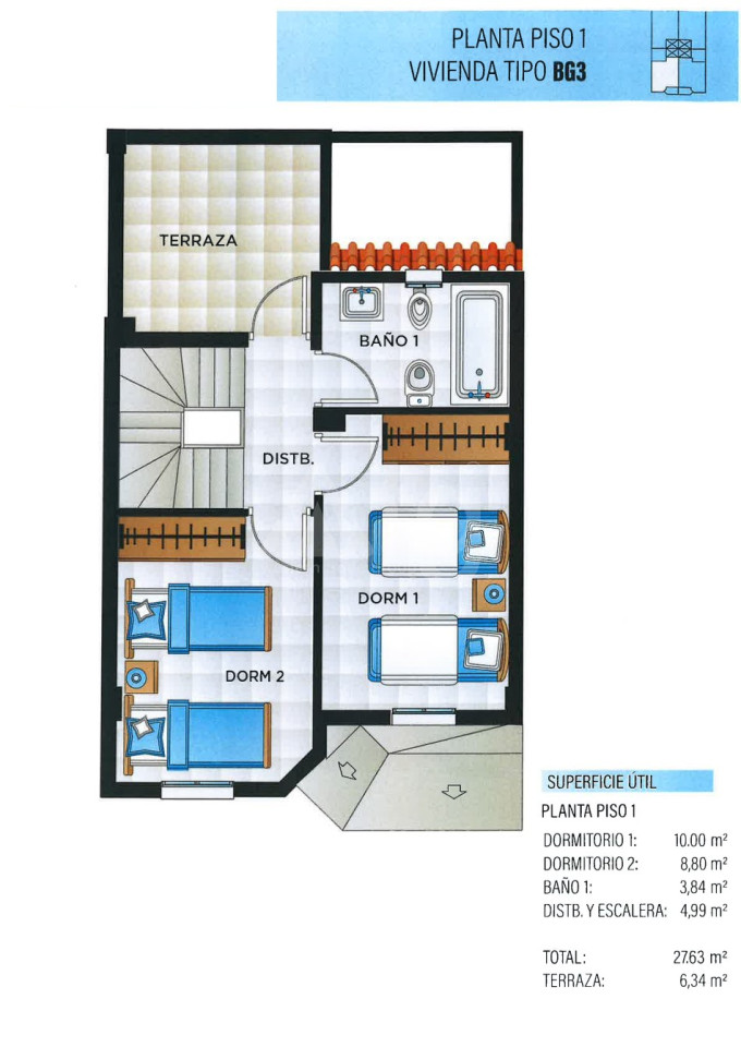 Adosado de 3 habitaciones en Santa Pola - US60383 - 3