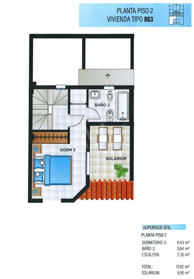 Adosado de 3 habitaciones en Santa Pola - US60383 - 4